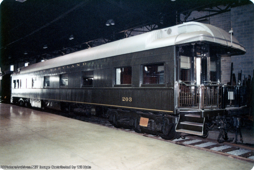 Western Maryland Business Car 203